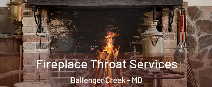  Fireplace Throat Services Ballenger Creek - MD