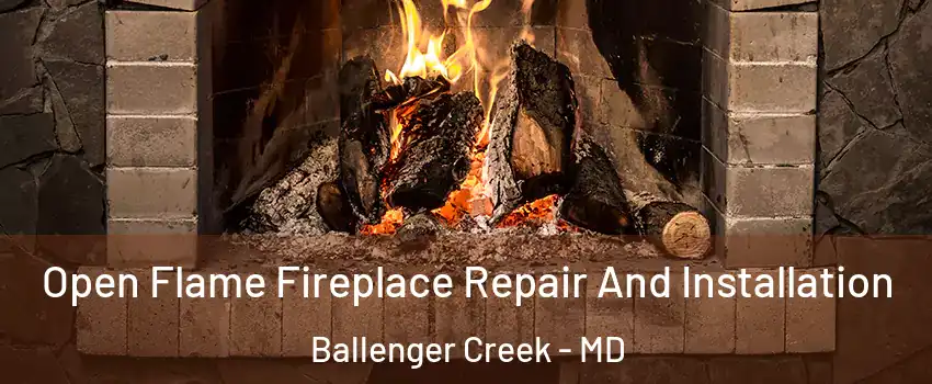  Open Flame Fireplace Repair And Installation Ballenger Creek - MD